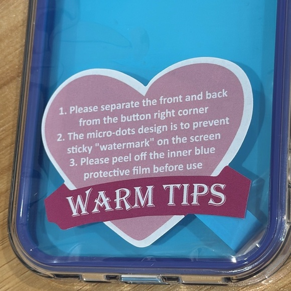 NIB Purple Floral iPhone 15 Case – Dual Layer Protective Cover - Picture 3 of 7